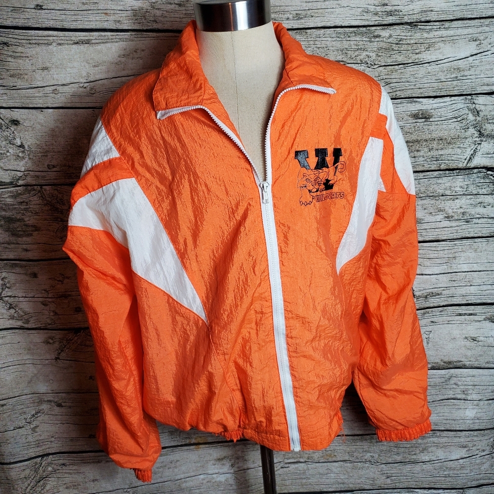 Vintage High Five Orange Jacket Size Large.Pit to pit approx: 29 inches Right